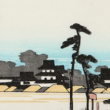 浜松 東海道五十三次 歌川広重 復刻版浮世絵