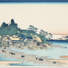 おや珍しい、北斎さんの描いた江ノ島は誇張なし！